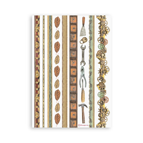 Stamperia - Alterego Collection - Washi Pad - 8 Sheets 7 Stamperia - Alterego Collection - Washi Pad - 8 Sheets