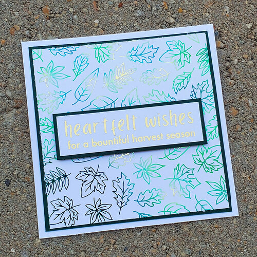Therm O Web - iCraft - Deco Foil - Toner Card Fronts - Harvest 5 Therm O Web - iCraft - Deco Foil - Toner Card Fronts - Harvest