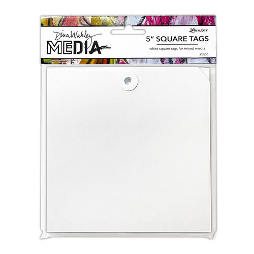 Ranger Ink - Dina Wakley - Square Tags - 5 inch