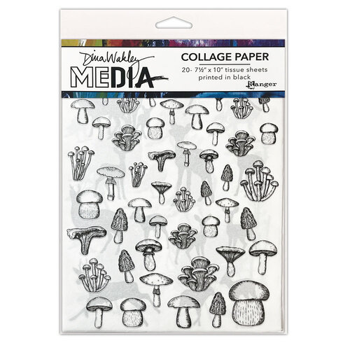 Ranger Ink - Dina Wakley - Collage Paper - The Forest