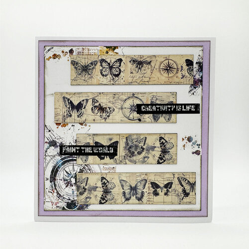 AALL and Create - Layer-It-Up Collection - Washi Tape - Cobalt Swallowtail 2 AALL and Create - Layer-It-Up Collection - Washi Tape - Cobalt Swallowtail