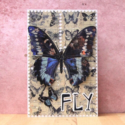 AALL and Create - Layer-It-Up Collection - Washi Tape - Cobalt Swallowtail 5 AALL and Create - Layer-It-Up Collection - Washi Tape - Cobalt Swallowtail