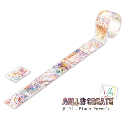 AALL and Create - Layer-It-Up Collection - Washi Tape - Blush Parcels