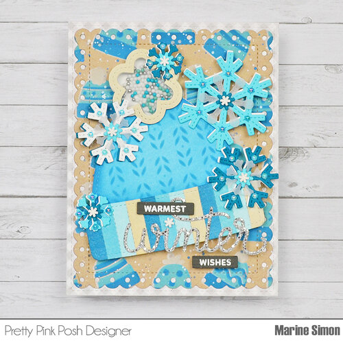 Pretty Pink Posh - Dies - Winter Script 3 Pretty Pink Posh - Dies - Winter Script