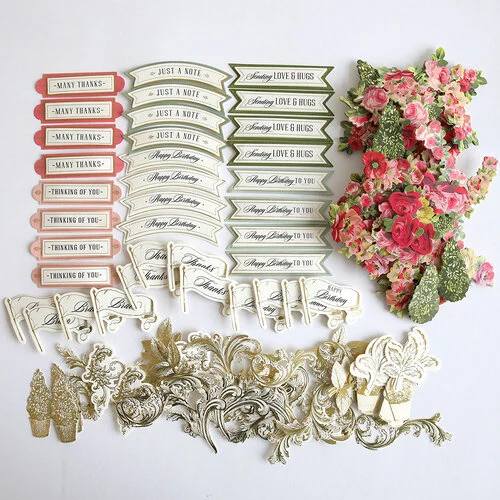 Anna Griffin - Embellishments - Garden Fountain