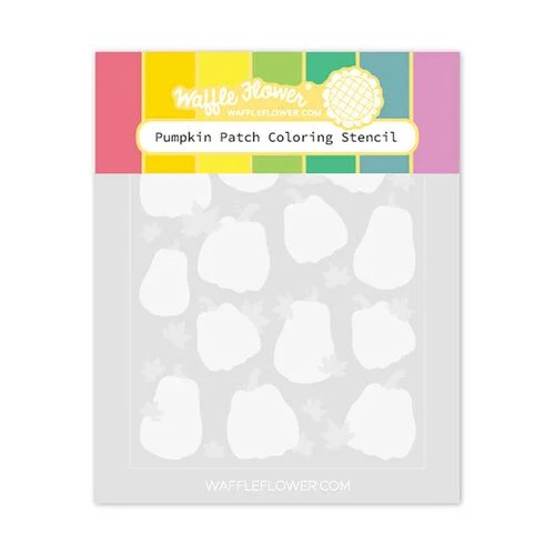Waffle Flower Crafts - Stencils - Pumpkin Patch 1 Waffle Flower Crafts - Stencils - Pumpkin Patch