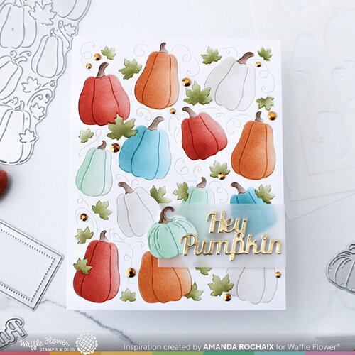 Waffle Flower Crafts - Stencils - Pumpkin Patch 2 Waffle Flower Crafts - Stencils - Pumpkin Patch