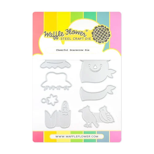 Waffle Flower Crafts - Craft Dies - Cheerful Scarecrow