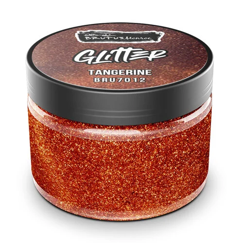 Brutus Monroe - Funky Florals Collection - Glitter - Tangerine