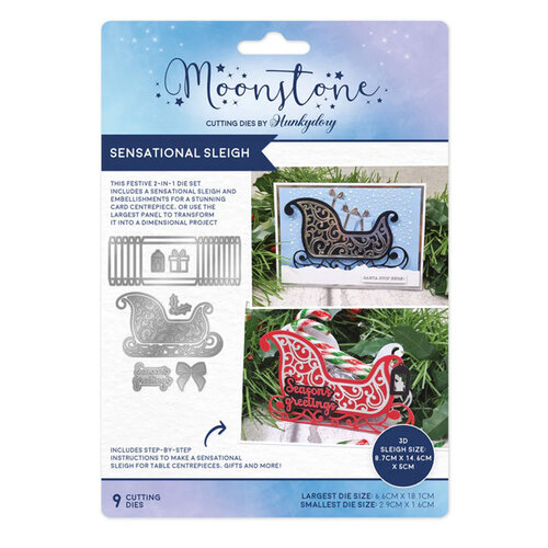 Hunkydory - Moonstone Dies - Sensational Sleigh 1 Hunkydory - Moonstone Dies - Sensational Sleigh