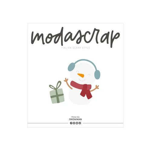 ModaScrap - Dies - Snowman 1 ModaScrap - Dies - Snowman
