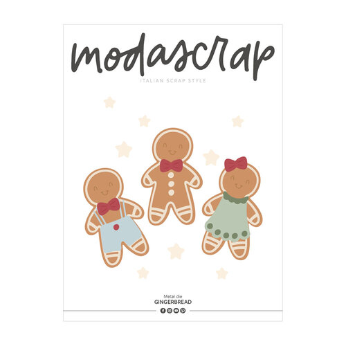 ModaScrap - Dies - Gingerbread 1 ModaScrap - Dies - Gingerbread