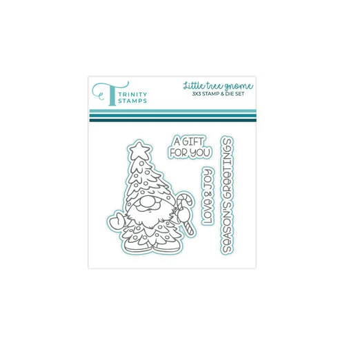 Trinity Stamps - Clear Photopolymer Stamps - Little Tree Gnome 1 Trinity Stamps - Clear Photopolymer Stamps - Little Tree Gnome