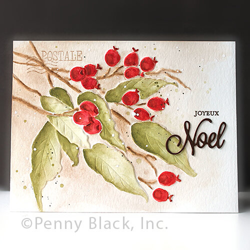 Penny Black - Creative Dies - 3D Berries Abound