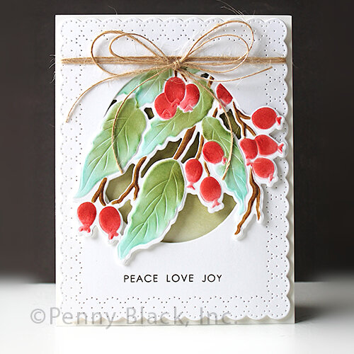 Penny Black - Creative Dies - 3D Berries Abound
