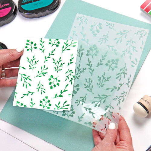 Scrapbook.com - Stencils - Botanical Sprigs - 6x8 3 Scrapbook.com - Stencils - Botanical Sprigs - 6x8