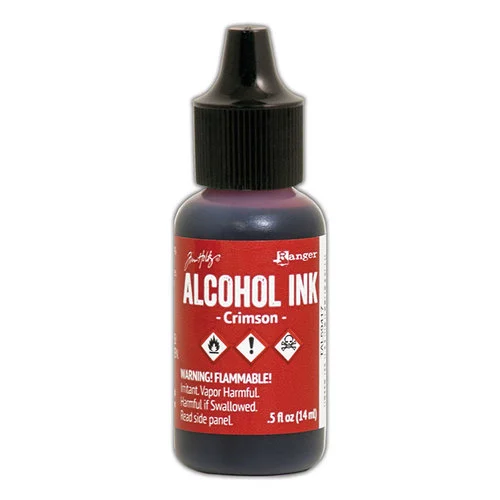 Ranger Ink - Tim Holtz - Adirondack Alcohol Inks - Crimson 1 Ranger Ink - Tim Holtz - Adirondack Alcohol Inks - Crimson