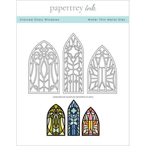 Papertrey Ink - Metal Dies - Stained Glass Windows 1 Papertrey Ink - Metal Dies - Stained Glass Windows