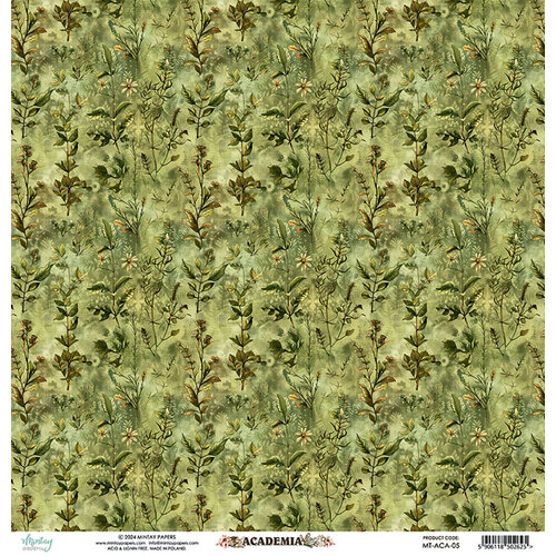 Mintay Papers - Academia Collection - 12 x 12 Double Sided Paper - 5