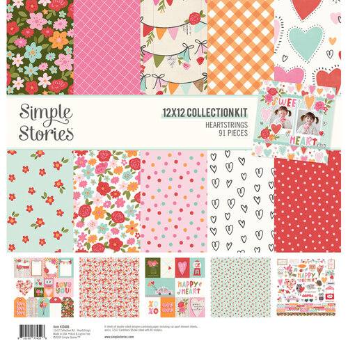 Simple Stories - Heartstrings Collection - 12 x 12 Collection Kit 1 Simple Stories - Heartstrings Collection - 12 x 12 Collection Kit