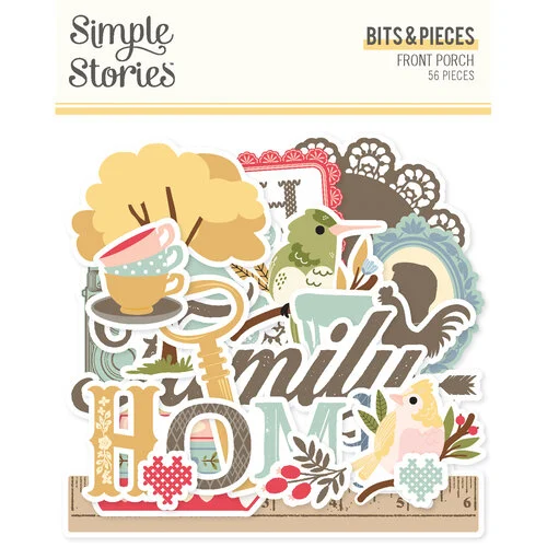 Simple Stories - Front Porch Collection - Ephemera - Bits And Pieces 1 Simple Stories - Front Porch Collection - Ephemera - Bits And Pieces