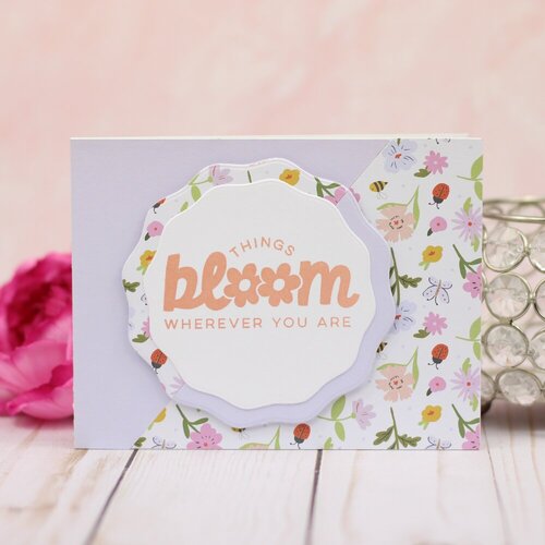 Scrapbook.com - Clear Photopolymer Stamp Set - Blooming Sentiments 10 Scrapbook.com - Clear Photopolymer Stamp Set - Blooming Sentiments