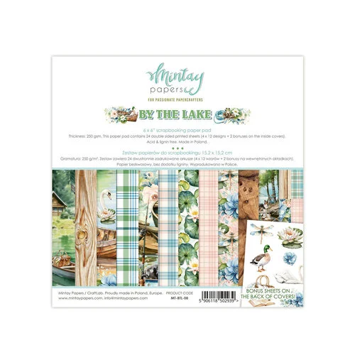 Mintay Papers - By The Lake Collection - 6 x 6 Paper Pad