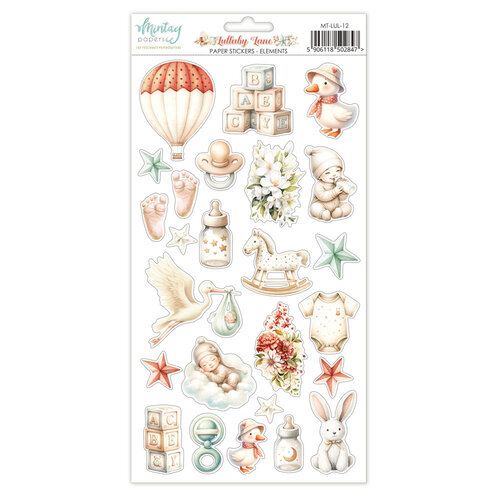 Mintay Papers - Lullaby Lane Collection - 6 x 12 Stickers - Elements 1 Mintay Papers - Lullaby Lane Collection - 6 x 12 Stickers - Elements