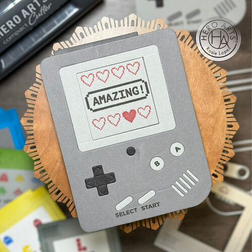 Hero Arts - Ralph Tyndall - Fancy Dies - Retro Game 3 Hero Arts - Ralph Tyndall - Fancy Dies - Retro Game