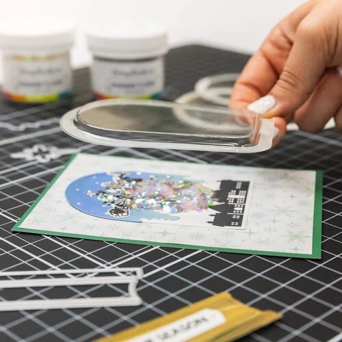 Scrapbook.com - Shaker Domes - Stick-On Clear Dimensional Shapes - Arches - 5 Pack 4 Scrapbook.com - Shaker Domes - Stick-On Clear Dimensional Shapes - Arches - 5 Pack