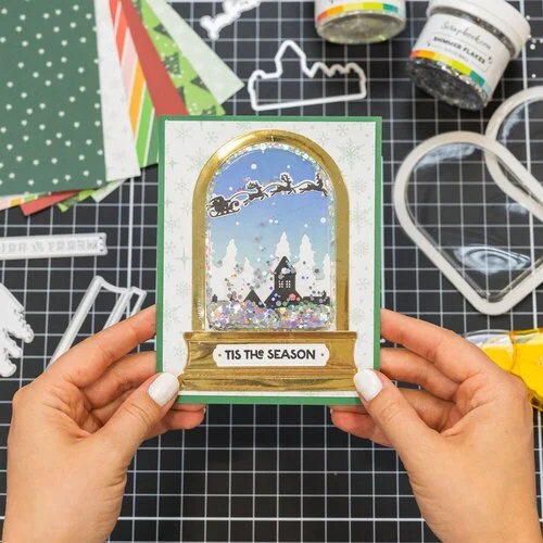 Scrapbook.com - Shaker Domes - Stick-On Clear Dimensional Shapes - Arches - 5 Pack 7 Scrapbook.com - Shaker Domes - Stick-On Clear Dimensional Shapes - Arches - 5 Pack