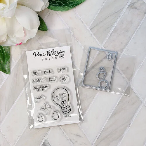 Pear Blossom Press - Die and Clear Photopolymer Stamp Set