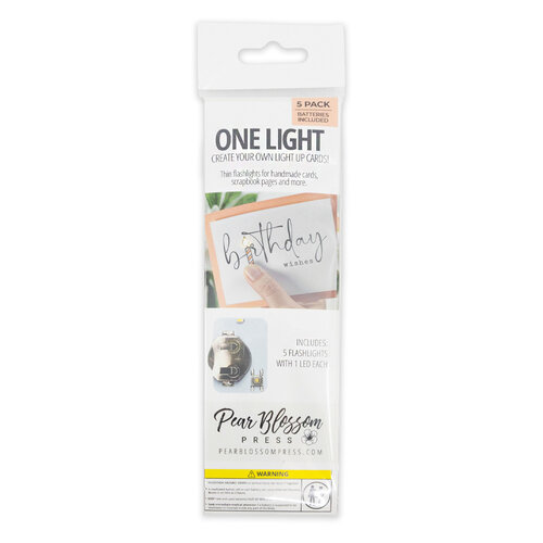 Pear Blossom Press - One Light - 5 Pack 1 Pear Blossom Press - One Light - 5 Pack