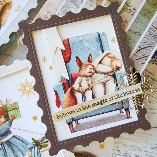 Scrapbook.com - Christmas Animals Bundle - Rub-On Transfers - 6x8 - 4 Sheets 12 Scrapbook.com - Christmas Animals Bundle - Rub-On Transfers - 6x8 - 4 Sheets