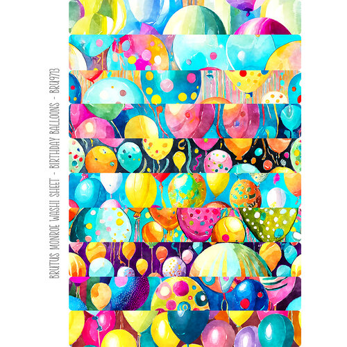 Brutus Monroe - Washi Sheets - Birthday Balloons