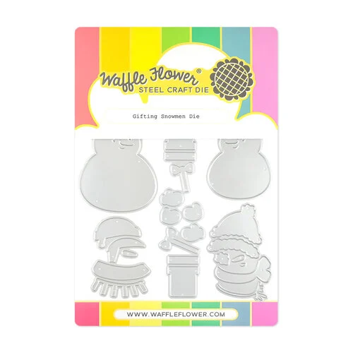 Waffle Flower Crafts - Craft Dies - Gifting Snowmen