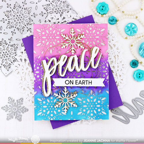 Waffle Flower Crafts - Craft Dies - Frosty Panel