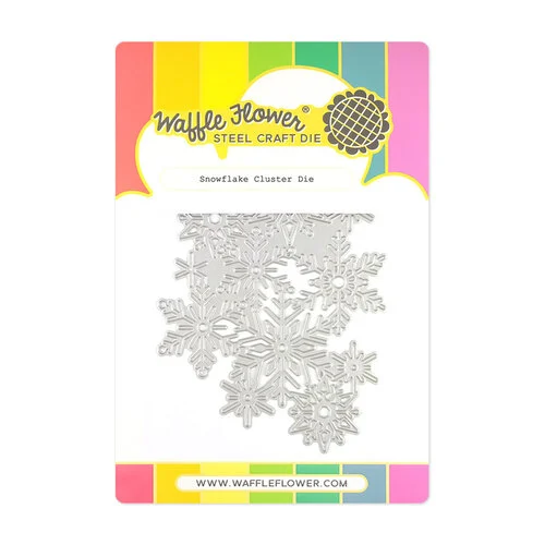 Waffle Flower Crafts - Craft Dies - Snowflake Cluster 1 Waffle Flower Crafts - Craft Dies - Snowflake Cluster