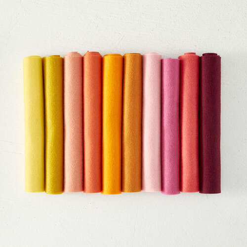 Spellbinders - Merino Wool Collection - Felt Sheets - Warm 2 Spellbinders - Merino Wool Collection - Felt Sheets - Warm