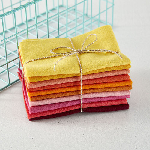 Spellbinders - Merino Wool Collection - Felt Sheets - Warm 4 Spellbinders - Merino Wool Collection - Felt Sheets - Warm