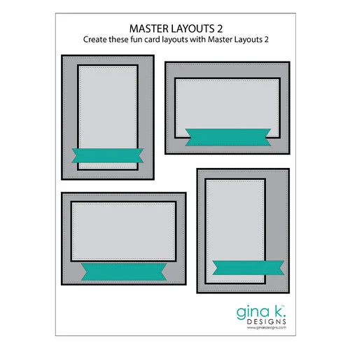 Gina K Designs - Intri-Cut - Die Cutting and Embossing Machine - Master Layouts 02 Bundle 6 Gina K Designs - Intri-Cut - Die Cutting and Embossing Machine - Master Layouts 02 Bundle