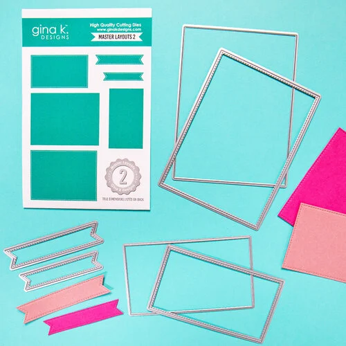 Gina K Designs - Intri-Cut - Die Cutting and Embossing Machine - Master Layouts 02 Bundle 8 Gina K Designs - Intri-Cut - Die Cutting and Embossing Machine - Master Layouts 02 Bundle