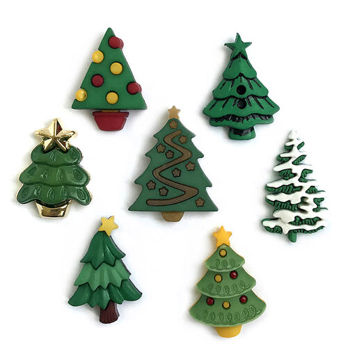 Buttons Galore and More - Embellishments - Button Theme Packs - Christmas Trees 1 Buttons Galore and More - Embellishments - Button Theme Packs - Christmas Trees