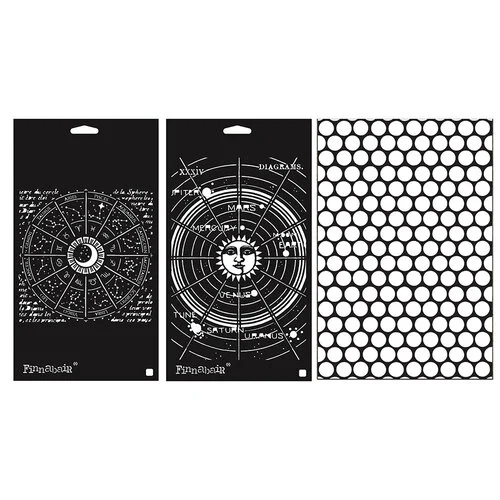 Prima - Finnabair Collection - Stencils - Celestial
