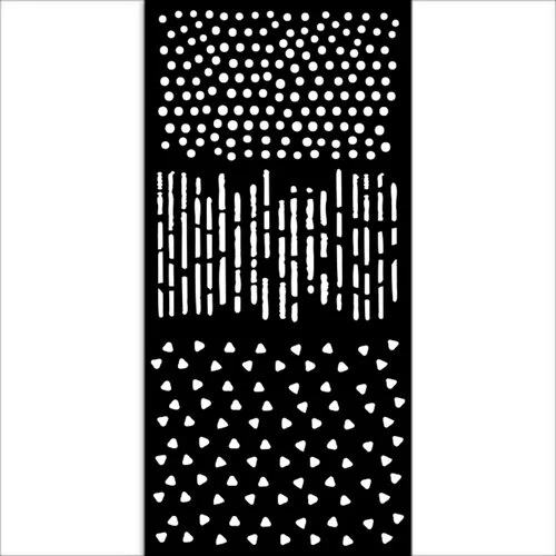 Stamperia - Dewdrops Collection - Stencils - Patterns 1 Stamperia - Dewdrops Collection - Stencils - Patterns
