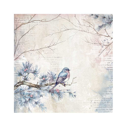 Stamperia - Dewdrops Collection - Fabric Sheets - 4 Pack