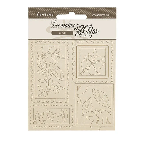 Stamperia - Dewdrops Collection - Decorative Chips - Stamps 1 Stamperia - Dewdrops Collection - Decorative Chips - Stamps