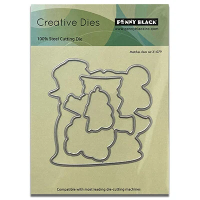 Penny Black - Creative Dies - Fun Flurries Cut Out 1 Penny Black - Creative Dies - Fun Flurries Cut Out