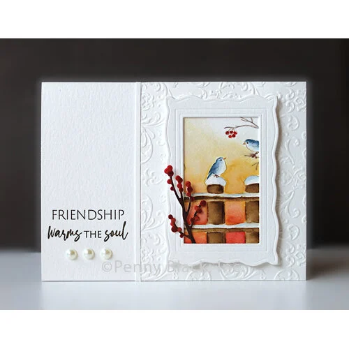 Penny Black - Cling Mounted Rubber Stamps - Picket Perch 2 Penny Black - Cling Mounted Rubber Stamps - Picket Perch