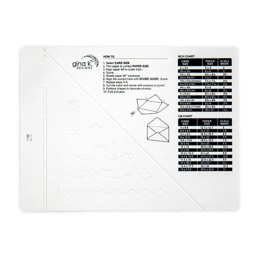 Gina K Designs - Multi-Purpose Scoring Board Tool 4 Gina K Designs - Multi-Purpose Scoring Board Tool
